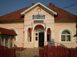 Sediul Primăriei comunei Drăgănești, județul Neamț
